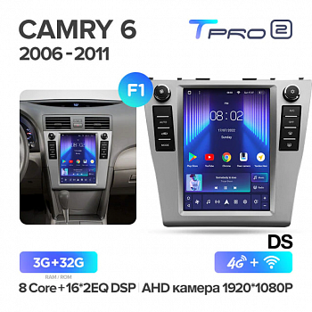 Штатная магнитола Teyes TPRO 2 Toyota Camry 6 XV 40 50 DS A 2006-2011