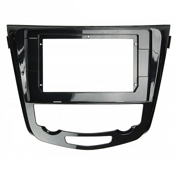 Переходная рамка для установки автомагнитолы Nissan X-Trail, Qashqai, Rogue 2014+ (Климат) 10"