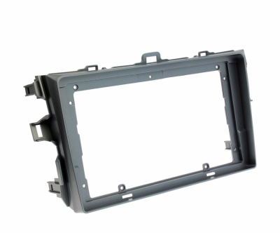 Рамка для установки в Toyota Corolla Axio, Fielder 2006-2013 (антрацит) 9" дисплея