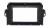 Рамка для установки в Toyota Fortuner 2015+ 9" дисплея Рамка для установки в Toyota Fortuner 2015+ 9" дисплея