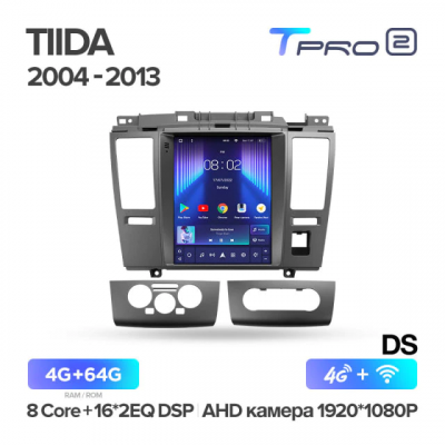 Штатная магнитола Teyes TPRO 2 Nissan Tiida C11 DS 2004-2013