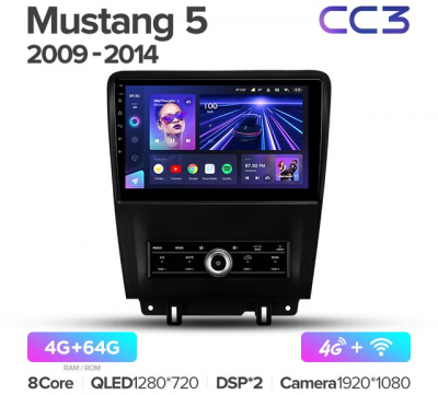 Штатная магнитола Teyes CC3 Ford Mustang 5 S-197 2009-2014