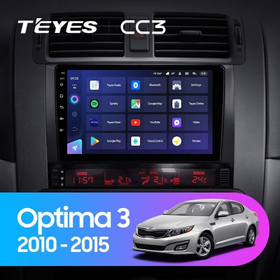 Штатная магнитола Teyes CC3 Kia Optima 3 TF 2010-2015