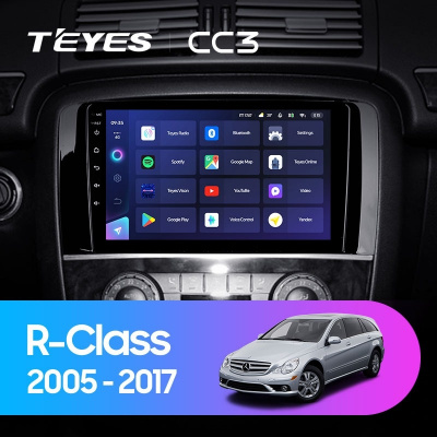Штатная магнитола Teyes CC3 Mercedes-Benz R-Class W251 / R280 / R300 / R320 2005-2017
