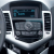 Переходная рамка для установки автомагнитолы CHEVROLET Cruze 2009+ (Серебристая) 9"