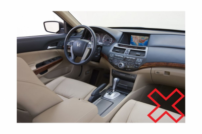 Рамка для установки в Honda Accord(USA) 2008-2012, Crosstour 10" дисплея