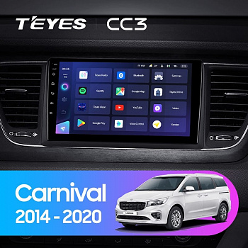 Штатная магнитола Teyes CC3 Kia Carnival YP 2014-2020