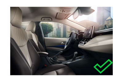 Рамка для установки в Toyota Corolla (E210) 2018+ 10" дисплея тип 2