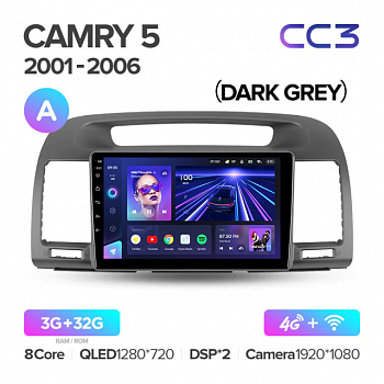Штатная магнитола Teyes CC3 Toyota Camry 5 XV 30 2001 - 2006