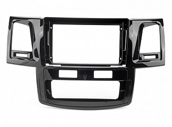 Переходная рамка для установки автомагнитолы TOYOTA Fortuner, Hilux, SW4 2008-2015 (Климат) 9"