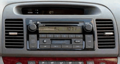 Переходная рамка для установки автомагнитолы TOYOTA Camry (ACV30) 2001-2006 (Темно-бежевый) 9"