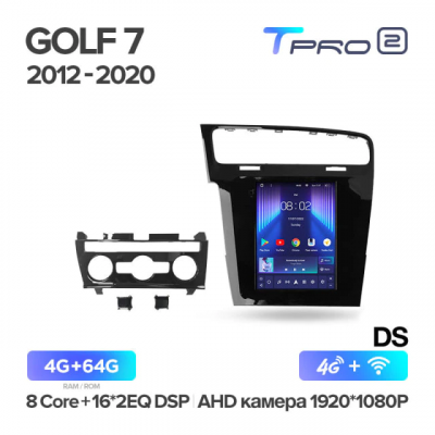 Штатная магнитола Teyes TPRO 2 Volkswagen Golf 7 DS 2012-2020