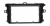Рамка для установки в Toyota Corolla Axio, Fielder 2006-2013 (антрацит) 9" дисплея