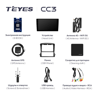 Штатная магнитола Teyes CC3 360° Kia Sorento BL 2002 - 2011