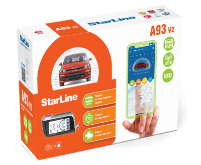 Автосигнализация StarLine A93 v2 2CAN+2LIN LTE ECO
