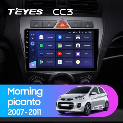 Штатная магнитола Teyes CC3 Kia Morning / Picanto 2007-2011