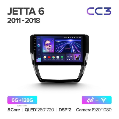 Штатная магнитола Teyes CC3 360° Volkswagen Jetta 6 2011-2018