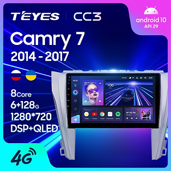 Штатная магнитола Teyes CC3 360° Toyota Camry 7 XV50 XV55 2014-2017