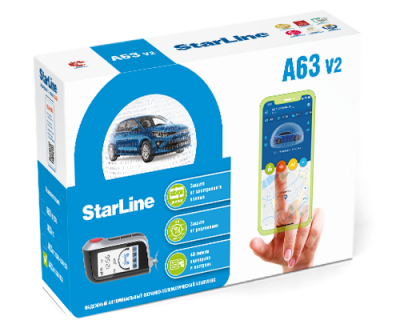 Автосигнализация StarLine A63 v2 LTE ECO
