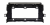 Рамка для установки в Toyota Auris 2006-2011, Blade 2006-2012 9" дисплея Рамка для установки в Toyota Auris 2006-2011, Blade 2006-2012 9" дисплея