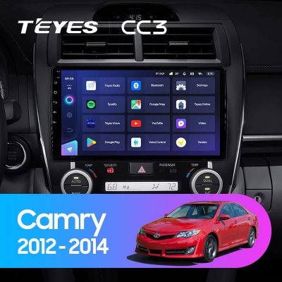 Штатная магнитола Teyes CC3 Toyota Camry 7 XV50 XV55 Америка 2011-2014